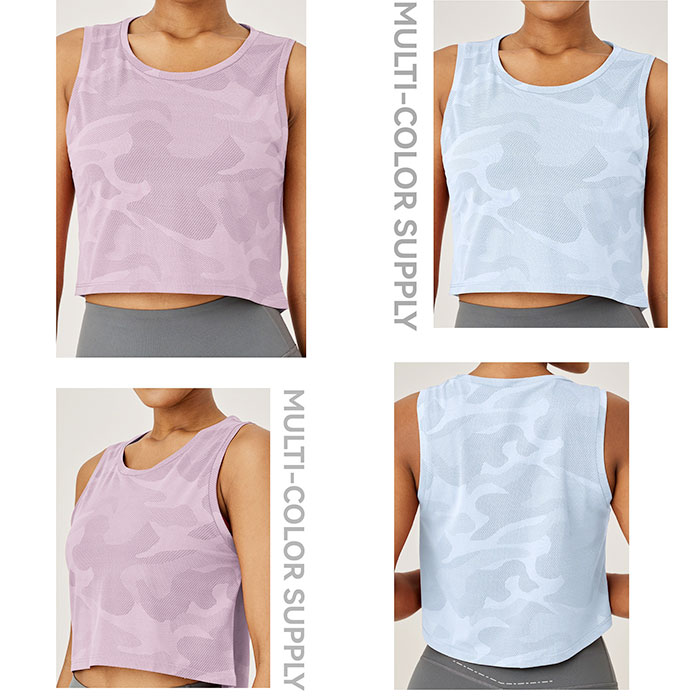 タンクトップ レディース 通販 スポーツ ショート丈 トップス ヨガウェア おしゃれ ノースリーブ ランニング フィットネス スポーツウェア ジム タンクトップ |  | 07