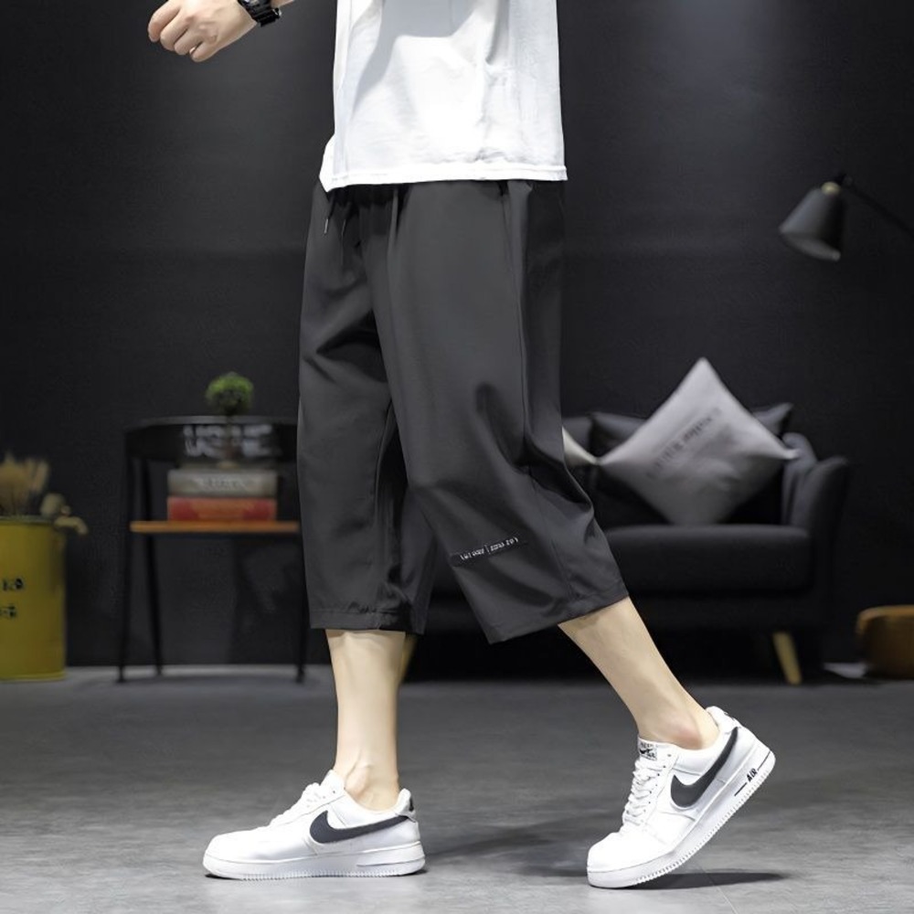 クロップドパンツ メンズ 7分丈 通販 パンツ ハーフパンツ ルームウェア イージーパンツ カジュアルパンツ 七分丈 カーゴ クロップド ひざ下 クロップドパンツ | BACKYARD FAMILY | 01