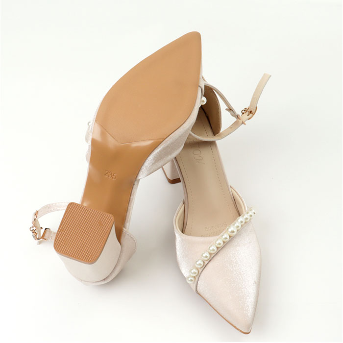 パンプス セパレート アンクルストラップ 通販 ストラップパンプス セパレートパンプス ウェディングシューズ ブライダルシューズ ミドルヒール パンプス |  | 12