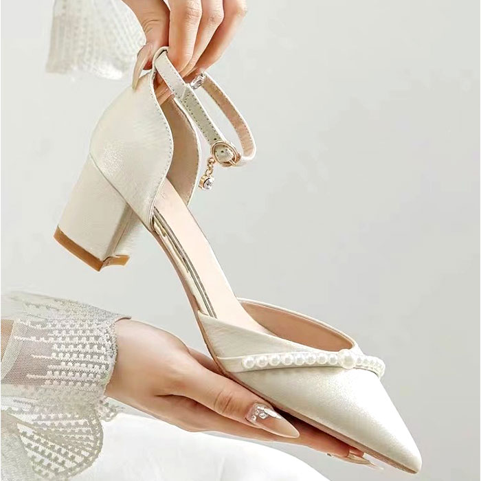 パンプス セパレート アンクルストラップ 通販 ストラップパンプス セパレートパンプス ウェディングシューズ ブライダルシューズ ミドルヒール パンプス |  | 08
