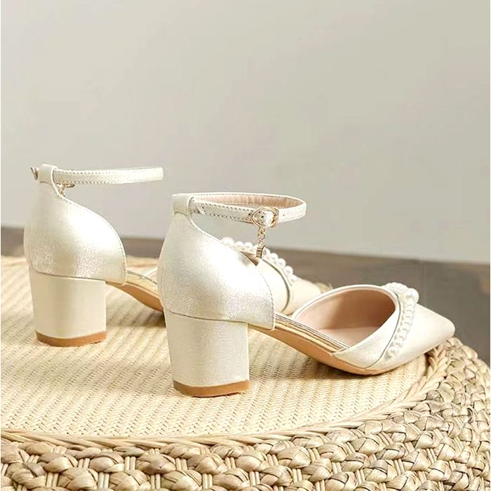 パンプス セパレート アンクルストラップ 通販 ストラップパンプス セパレートパンプス ウェディングシューズ ブライダルシューズ ミドルヒール パンプス |  | 09
