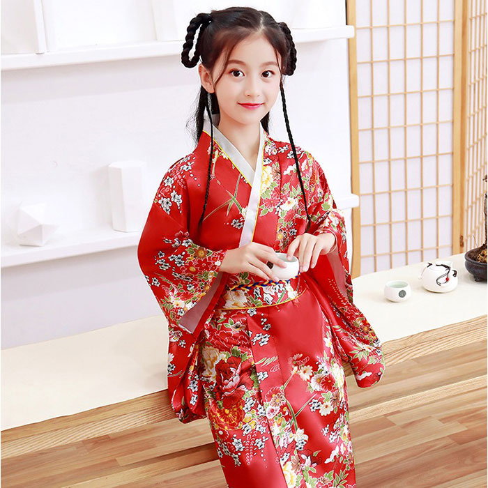 着物ドレス コスプレ 通販 着物風ワンピース 着物風 キッズ 子ども ドレス 仮装 和装 和柄 衣装 コスチューム コスプレ衣装 かわいい おしゃれ パーティ | BACKYARD FAMILY | 09