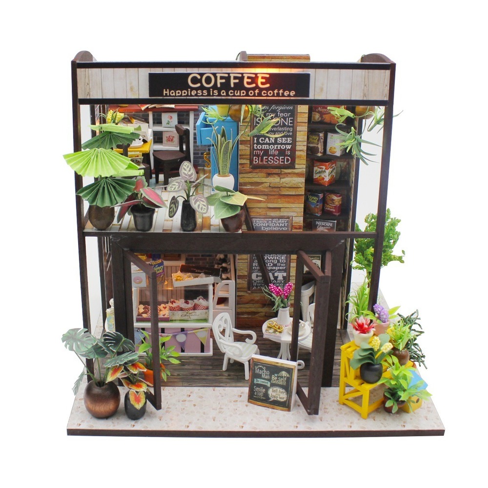 ミニチュアハウス キット ドールハウス 通販 組立て DIY 手作りキット ジオラマ ドールハウスキット 人形 家 大人 子供 玩具 おもちゃ ミニチュアハウス | BACKYARD FAMILY | 02