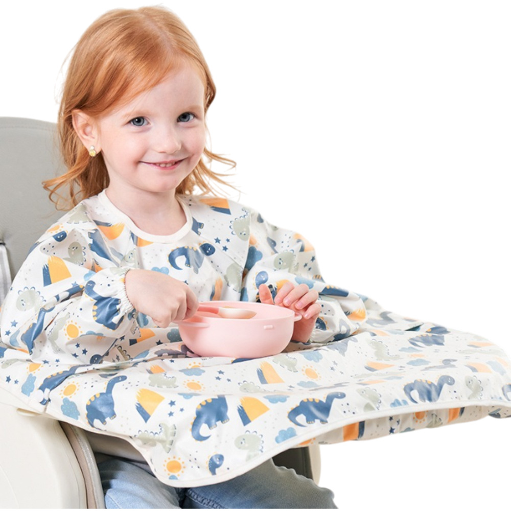 お食事エプロン テーブルクロス一体型 通販 スモック 子供用 スモッグエプロン スモッグ 長袖 スモックエプロン エプロン 子供 長袖エプロン お食事エプロン | BACKYARD FAMILY | 02