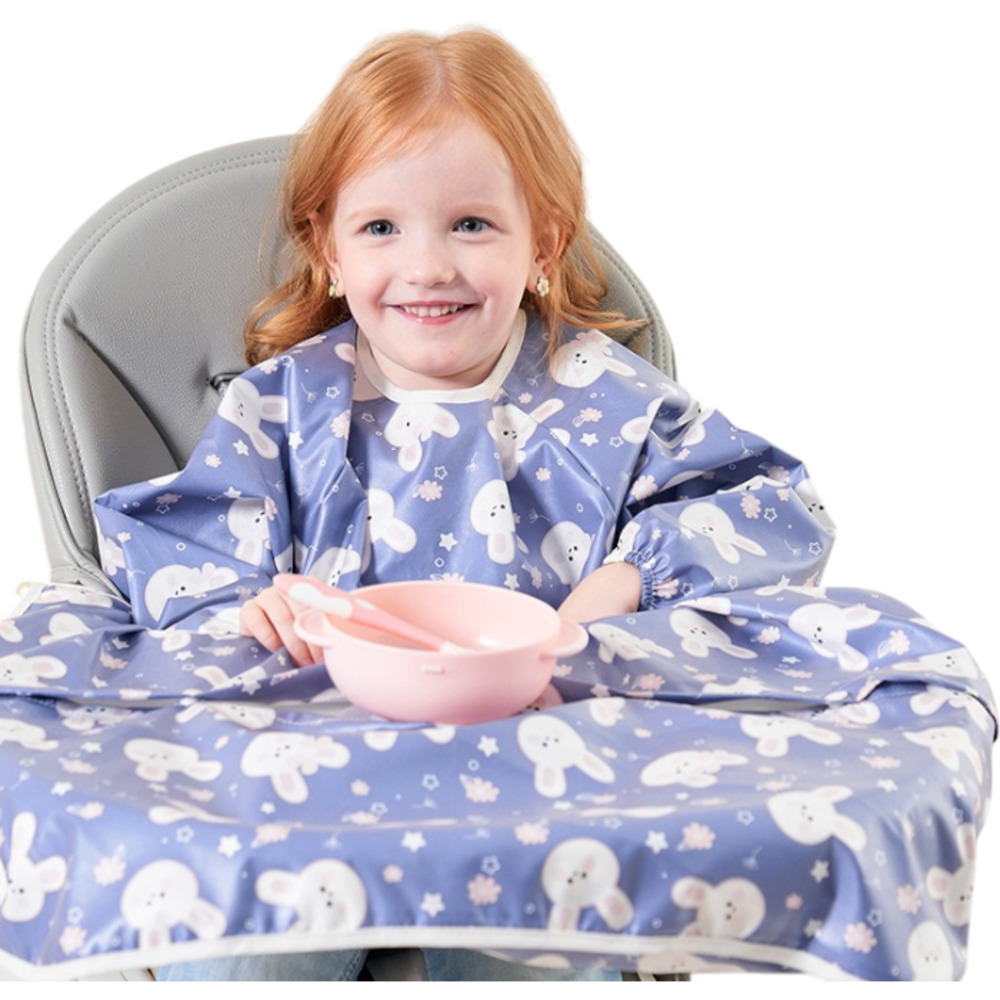 お食事エプロン テーブルクロス一体型 通販 スモック 子供用 スモッグエプロン スモッグ 長袖 スモックエプロン エプロン 子供 長袖エプロン お食事エプロン | BACKYARD FAMILY | 01