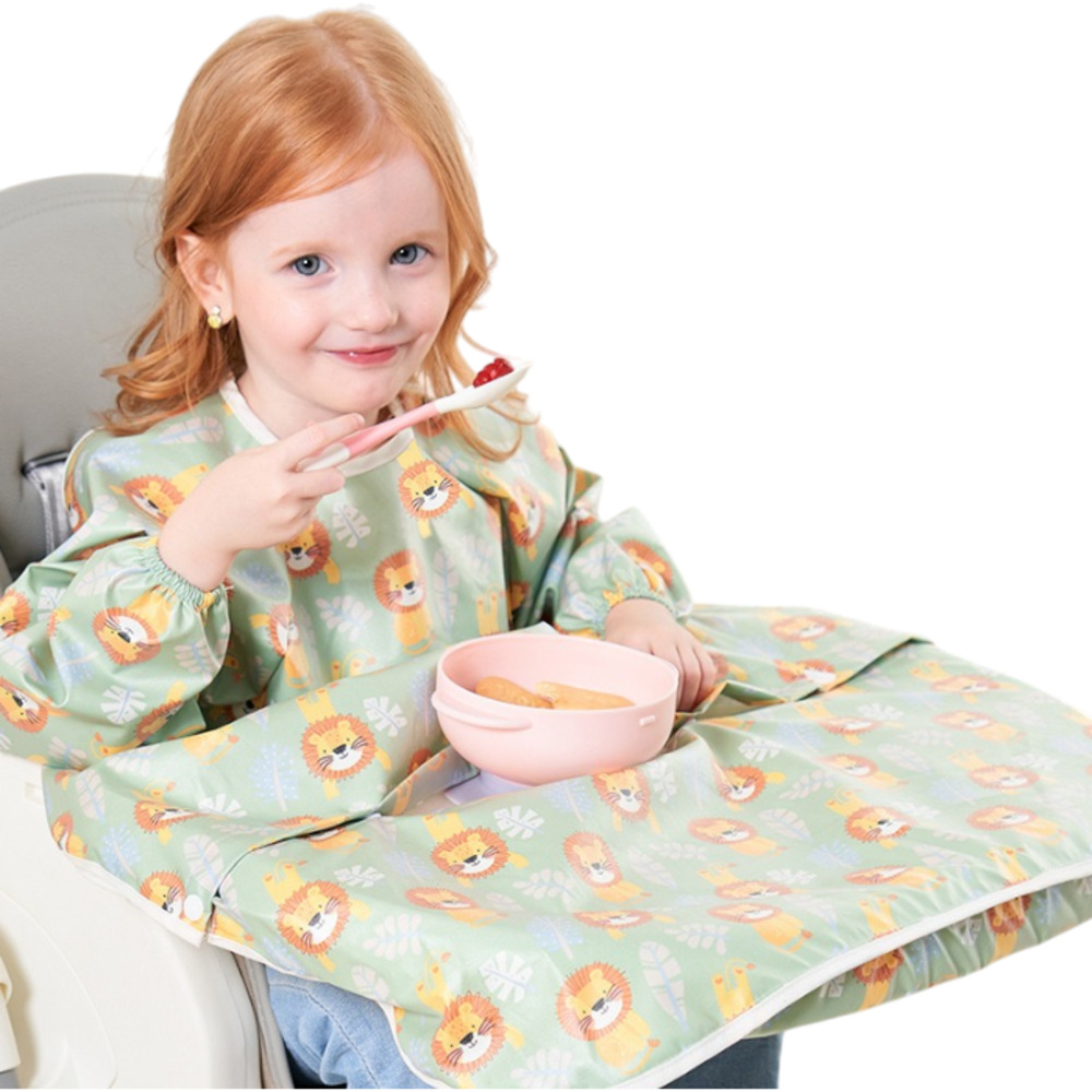 お食事エプロン テーブルクロス一体型 通販 スモック 子供用 スモッグエプロン スモッグ 長袖 スモックエプロン エプロン 子供 長袖エプロン お食事エプロン | BACKYARD FAMILY | 04