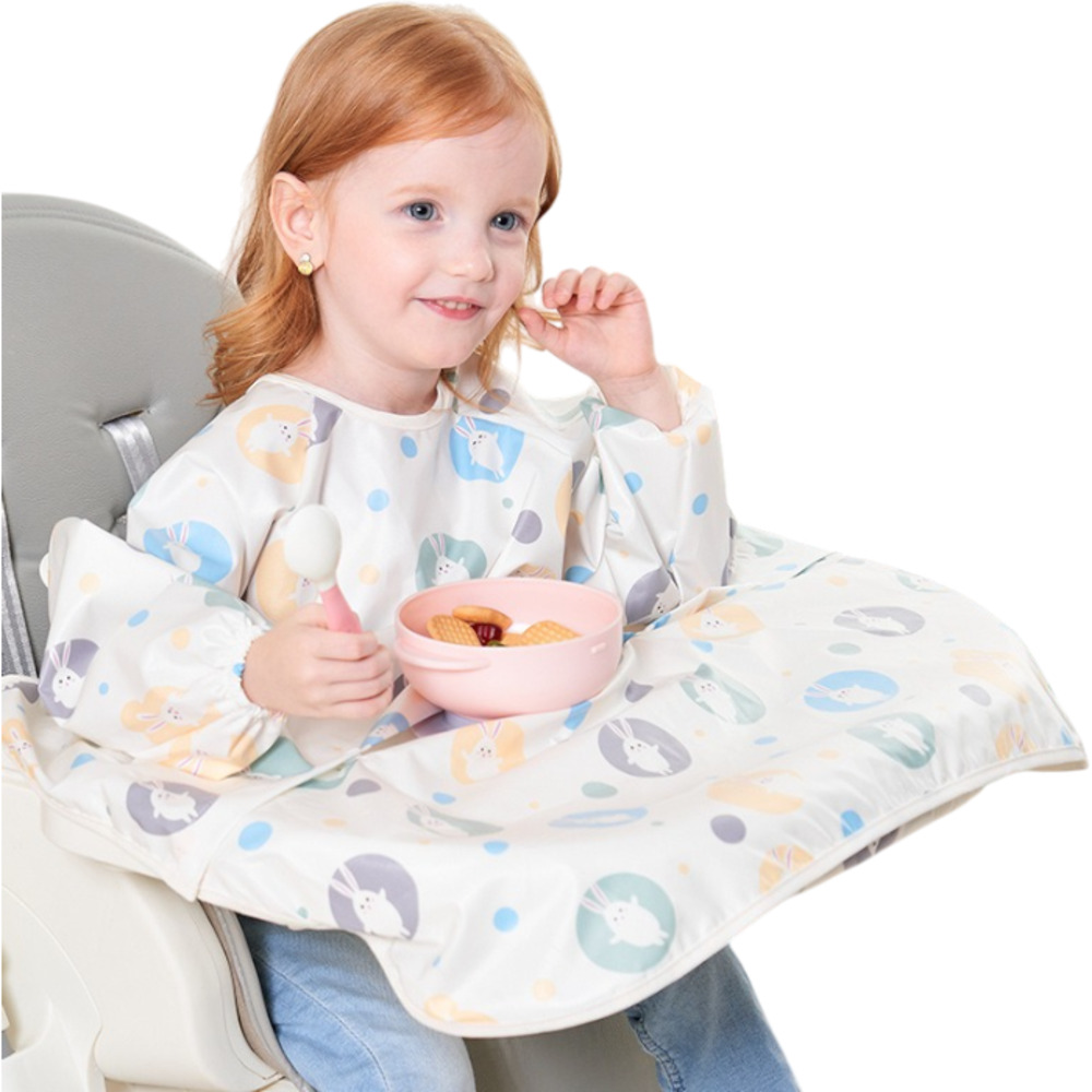 お食事エプロン テーブルクロス一体型 通販 スモック 子供用 スモッグエプロン スモッグ 長袖 スモックエプロン エプロン 子供 長袖エプロン お食事エプロン | BACKYARD FAMILY | 08