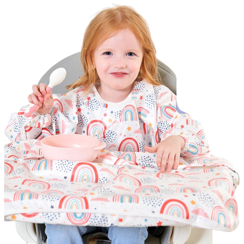 お食事エプロン テーブルクロス一体型 通販 スモック 子供用 スモッグエプロン スモッグ 長袖 スモックエプロン エプロン 子供 長袖エプロン お食事エプロン | BACKYARD FAMILY | 05