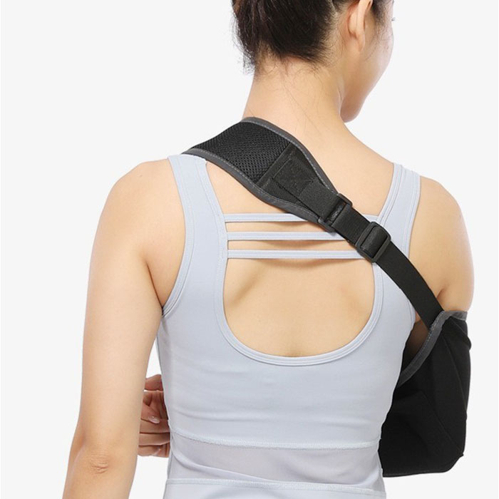 腕 吊り アーム ホルダー 通販 サポーター アームホルダー サポート 腕つり 腕吊り メッシュ 通気性 左右兼用 右左 腕サポーター 固定 男女兼用 スマホ収納 腕 |  | 08