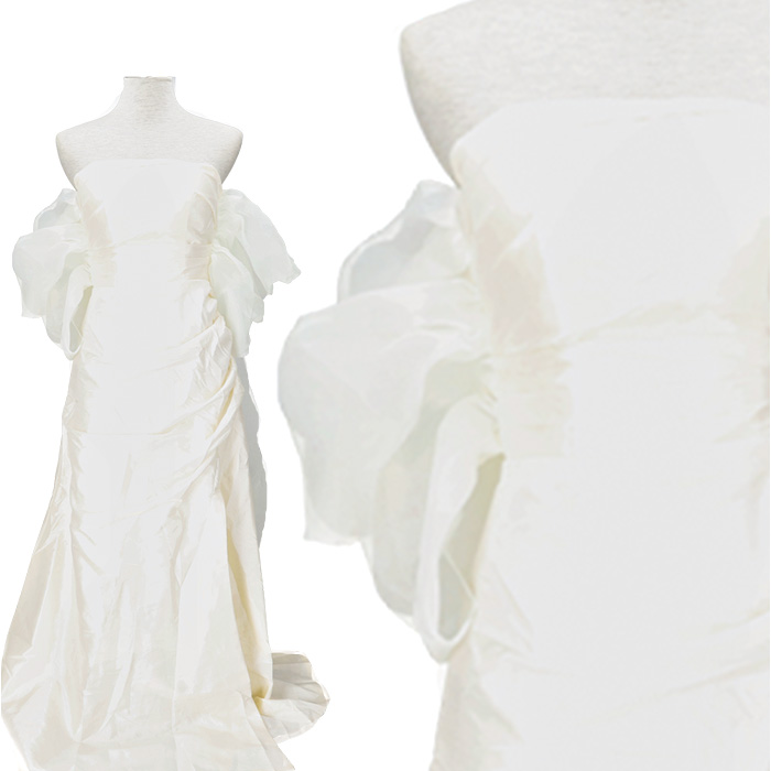 ウェディングドレス オフショルダー 通販 ウエディングドレス ブライダルドレス トレーン ドレス レディース パーティドレス 白 ホワイト  ウェディングドレス | BACKYARD FAMILY | 09