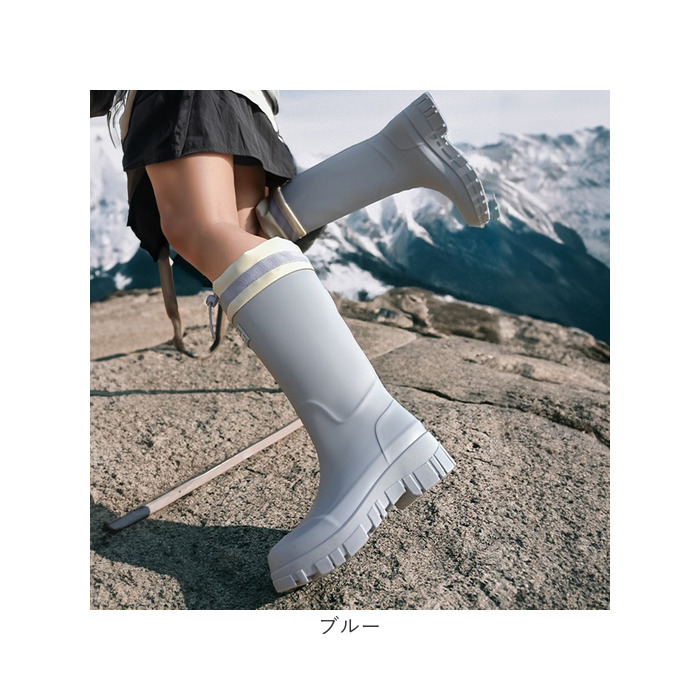 レインブーツ レディース 通販 長靴 レインシューズ 靴 シューズ ロングレインブーツ ブーツ 雨靴 おしゃれ かわいい 歩きやすい 大人 軽量 撥水  レインブーツ |  | 15