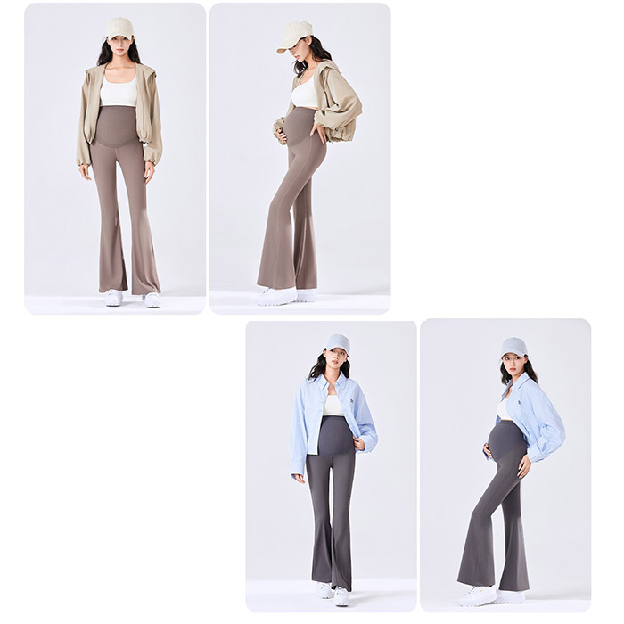 マタニティパンツ フレアパンツ 通販 マタニティ パンツ ボトムス ズボン ワイドパンツ フレアレギンス 夏 春夏 ストレッチ ボトム 部屋着 マタニティパンツ |  | 11
