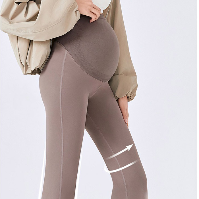 マタニティパンツ フレアパンツ 通販 マタニティ パンツ ボトムス ズボン ワイドパンツ フレアレギンス 夏 春夏 ストレッチ ボトム 部屋着 マタニティパンツ |  | 09