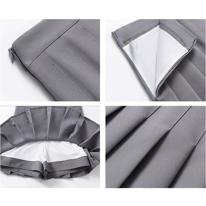 キュロットスカート 通販 スカート レディース プリーツスカート ミニスカート プリーツ キュロット ボトムス ハイウエスト aライン 無地 キュロットスカート |  | 11