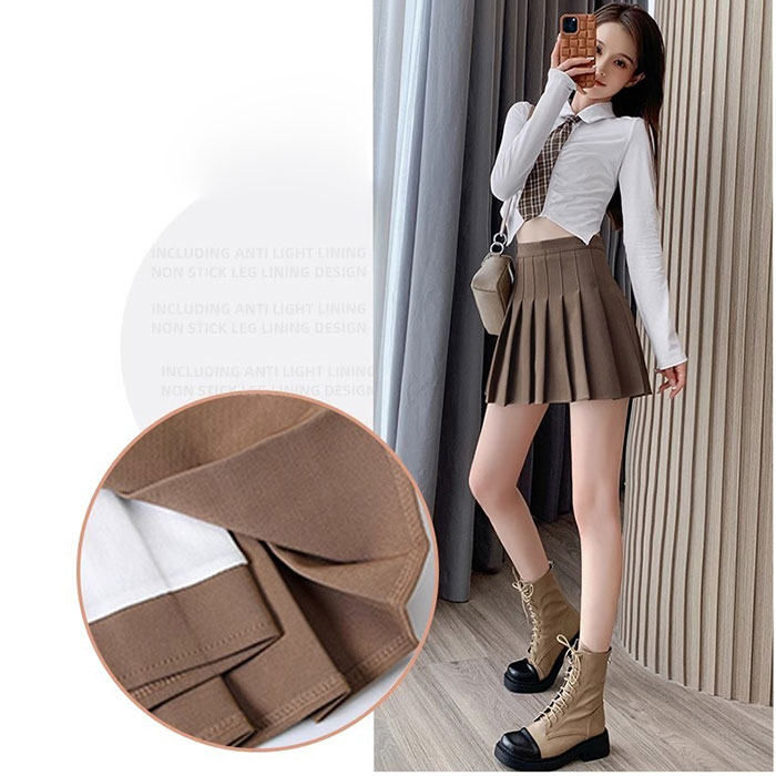 キュロットスカート 通販 スカート レディース プリーツスカート ミニスカート プリーツ キュロット ボトムス ハイウエスト aライン 無地 キュロットスカート |  | 12