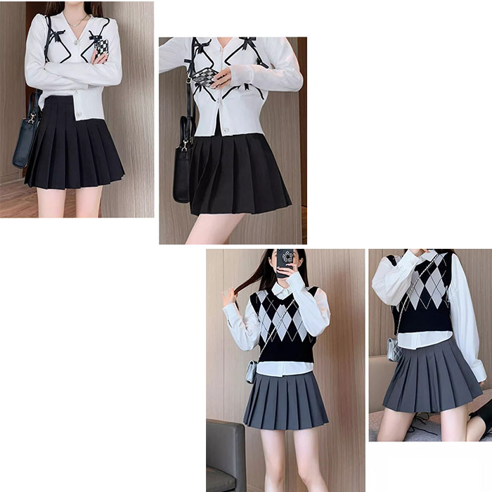 キュロットスカート 通販 スカート レディース プリーツスカート ミニスカート プリーツ キュロット ボトムス ハイウエスト aライン 無地 キュロットスカート |  | 13