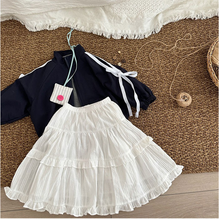 リボンジャケット 女の子 通販 キッズ 子供服 ウインドブレーカー アウター ジャケット かわいい おしゃれ りぼん 子供 子ども服 長袖 防寒 上着 秋服 | BACKYARD FAMILY | 09