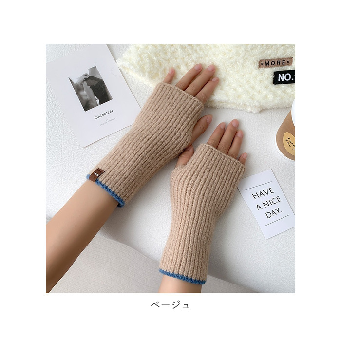 ハンドウォーマー レディース 通販 手袋 ハンド ウォーマー アームウォーマー 指なし手袋 暖かい かわいい おしゃれ 可愛い オシャレ 秋冬 冬小物 |  | 19