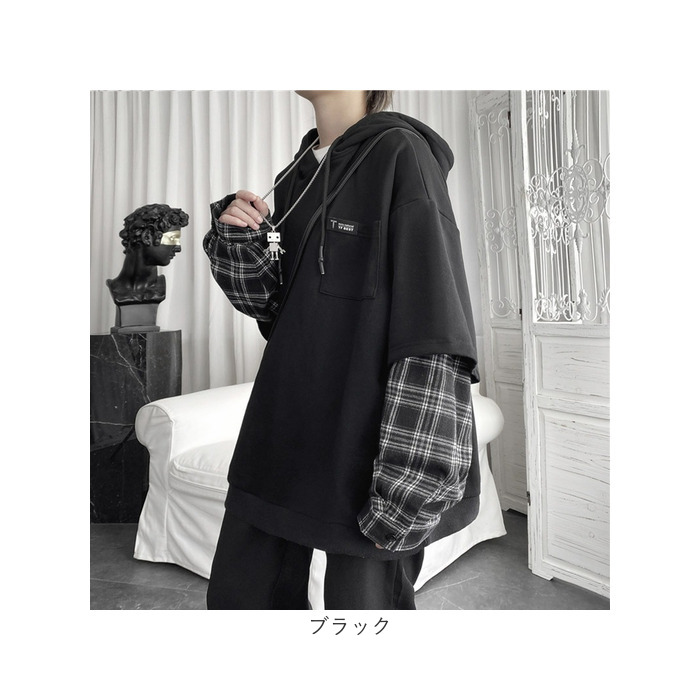 パーカー 長袖 通販 長袖パーカー フード付きパーカー フードパーカー オーバーサイズパーカー レディース メンズ プルオーバー ドロップショルダー |  | 12