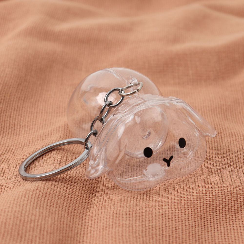 うさぎの毛 キーホルダー 通販 ペット 遺毛 チャーム ケース 透明 遺毛入れ 犬の毛収納ボトル メモリアルグッズ うさぎ ウサギ 毛 犬 猫 うさぎの毛 |  | 03