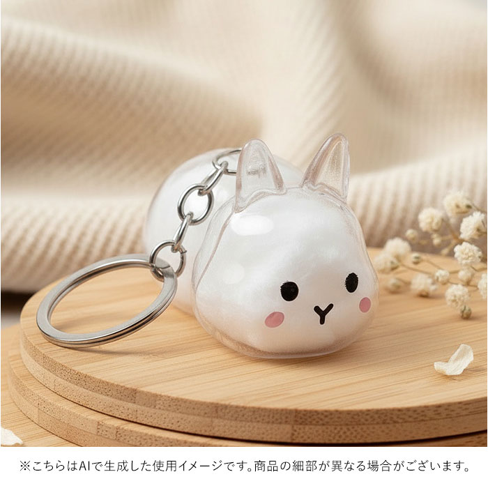 うさぎの毛 キーホルダー 通販 ペット 遺毛 チャーム ケース 透明 遺毛入れ 犬の毛収納ボトル メモリアルグッズ うさぎ ウサギ 毛 犬 猫 うさぎの毛 |  | 12