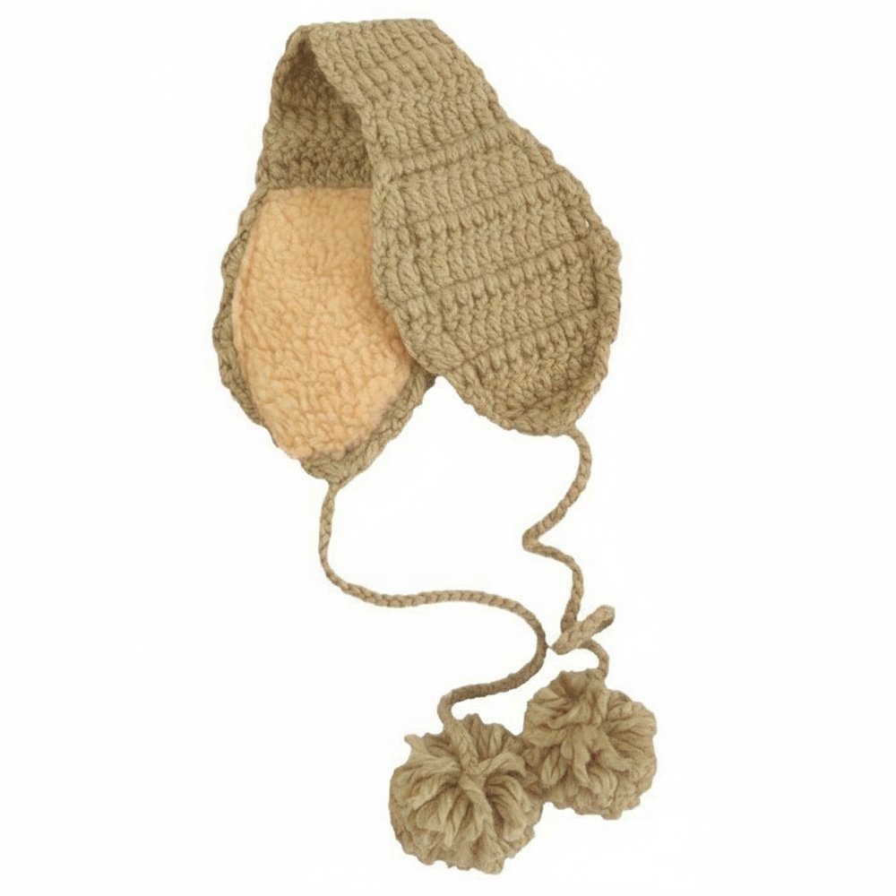 イヤーマフ 耳当て ニット ボンボン付き 通販 耳あて イヤーウォーマー イヤーマフラー 耳カバー ファー 耳 暖かい あたたかい あったか 防寒 幅広 |  | 02