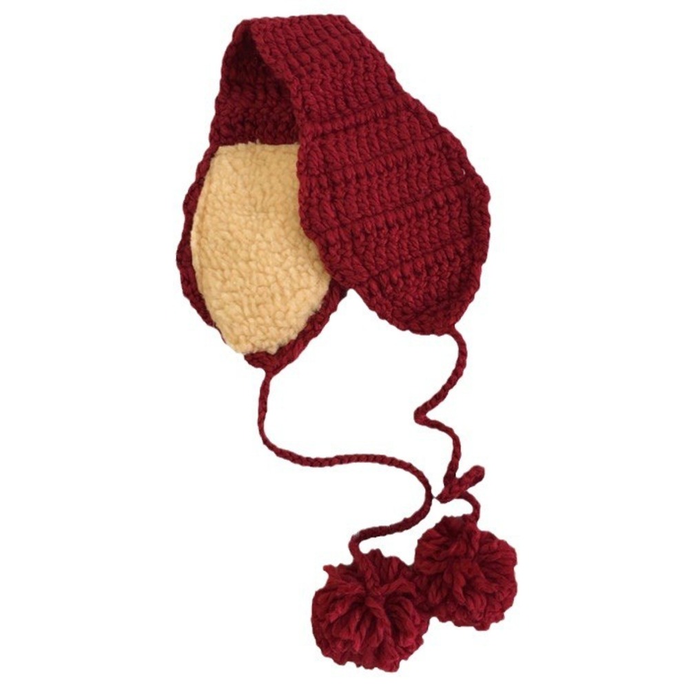 イヤーマフ 耳当て ニット ボンボン付き 通販 耳あて イヤーウォーマー イヤーマフラー 耳カバー ファー 耳 暖かい あたたかい あったか 防寒 幅広 |  | 04