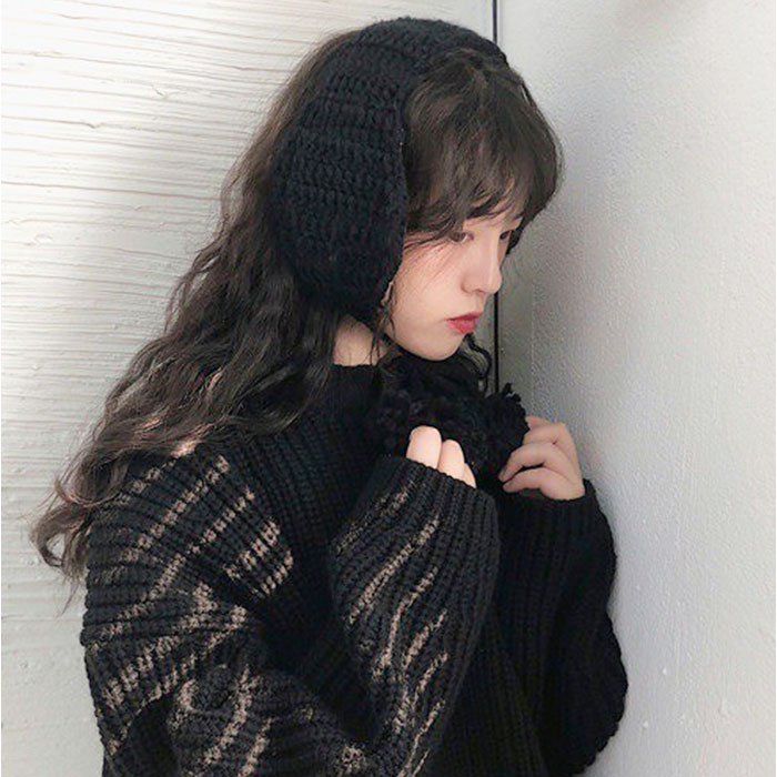 イヤーマフ 耳当て ニット ボンボン付き 通販 耳あて イヤーウォーマー イヤーマフラー 耳カバー ファー 耳 暖かい あたたかい あったか 防寒 幅広 |  | 14