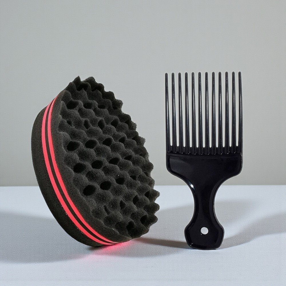 アフロ スポンジ 通販 スポンジブラシ セット アフロスポンジ ドレッド カール ウェーブ ツイスト セッティング マックスアフロ ヘアスポンジ スパイラル | BACKYARD FAMILY | 01