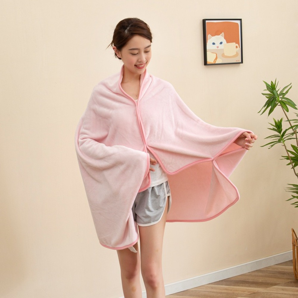 ブランケット 3way 通販 ひざかけ 膝掛け ひざ掛け 膝掛け毛布 ポンチョ 肩掛け 洗える 暖かい フランネル 冬 防寒 会社 大判 中厚手 ブランケット |  | 02