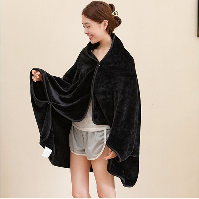 ブランケット 3way 通販 ひざかけ 膝掛け ひざ掛け 膝掛け毛布 ポンチョ 肩掛け 洗える 暖かい フランネル 冬 防寒 会社 大判 中厚手 ブランケット |  | 17