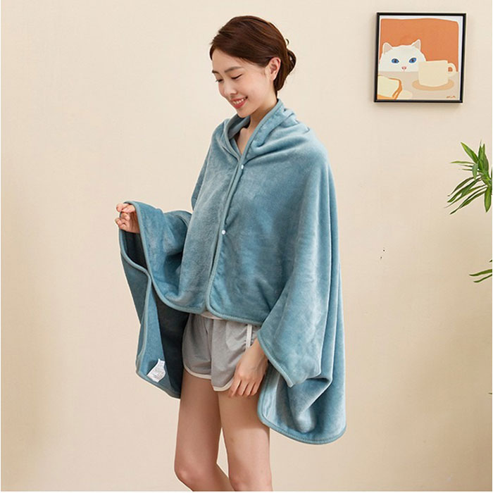 ブランケット 3way 通販 ひざかけ 膝掛け ひざ掛け 膝掛け毛布 ポンチョ 肩掛け 洗える 暖かい フランネル 冬 防寒 会社 大判 中厚手 ブランケット |  | 18