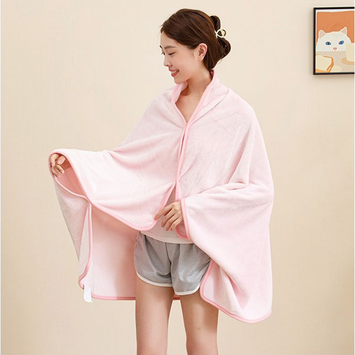 ブランケット 3way 通販 ひざかけ 膝掛け ひざ掛け 膝掛け毛布 ポンチョ 肩掛け 洗える 暖かい フランネル 冬 防寒 会社 大判 中厚手 ブランケット |  | 19