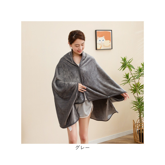 ブランケット 3way 通販 ひざかけ 膝掛け ひざ掛け 膝掛け毛布 ポンチョ 肩掛け 洗える 暖かい フランネル 冬 防寒 会社 大判 中厚手 ブランケット |  | 22