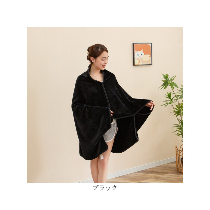 ブランケット 3way 通販 ひざかけ 膝掛け ひざ掛け 膝掛け毛布 ポンチョ 肩掛け 洗える 暖かい フランネル 冬 防寒 会社 大判 中厚手 ブランケット |  | 25