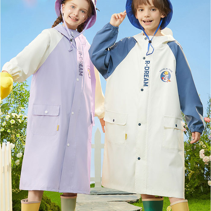 レインコート キッズ ランドセル対応 収納付き 通販 ポンチョ かっぱ レインウェア レインポンチョ 雨具 雨がっぱ 雨合羽 ランドセル レインコート | BACKYARD FAMILY | 13