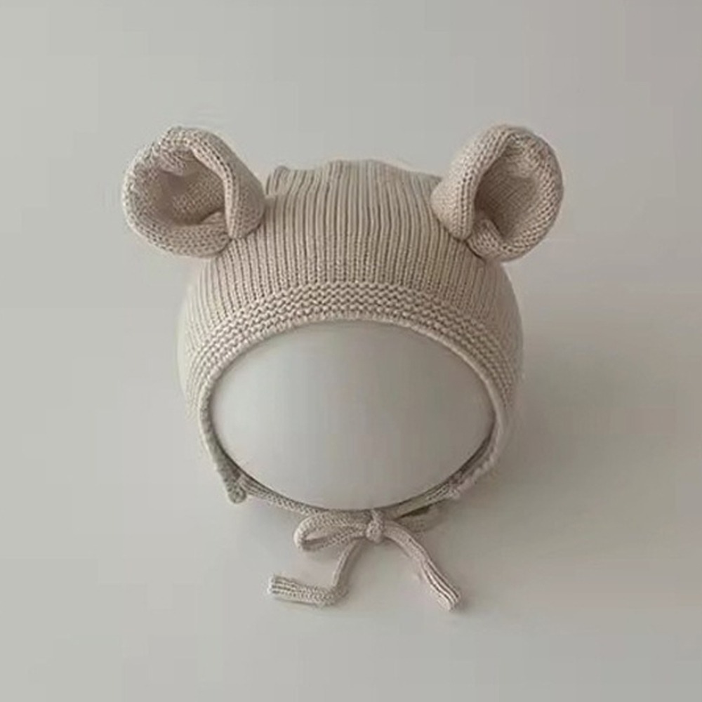 ボンネット ベビー 通販 ニットボンネット 帽子 ニット帽 あかちゃん ナチュラル シンプル かわいい カワイイ 男の子 女の子 ベビー帽子 ボンネット | BACKYARD FAMILY | 02