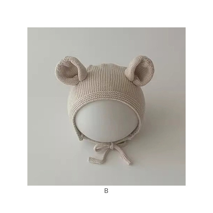 ボンネット ベビー 通販 ニットボンネット 帽子 ニット帽 あかちゃん ナチュラル シンプル かわいい カワイイ 男の子 女の子 ベビー帽子 ボンネット | BACKYARD FAMILY | 15