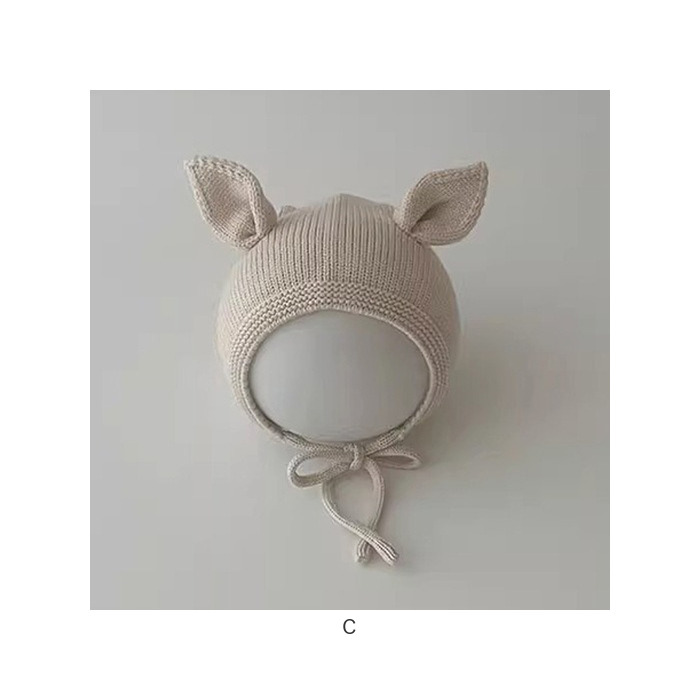 ボンネット ベビー 通販 ニットボンネット 帽子 ニット帽 あかちゃん ナチュラル シンプル かわいい カワイイ 男の子 女の子 ベビー帽子 ボンネット | BACKYARD FAMILY | 16