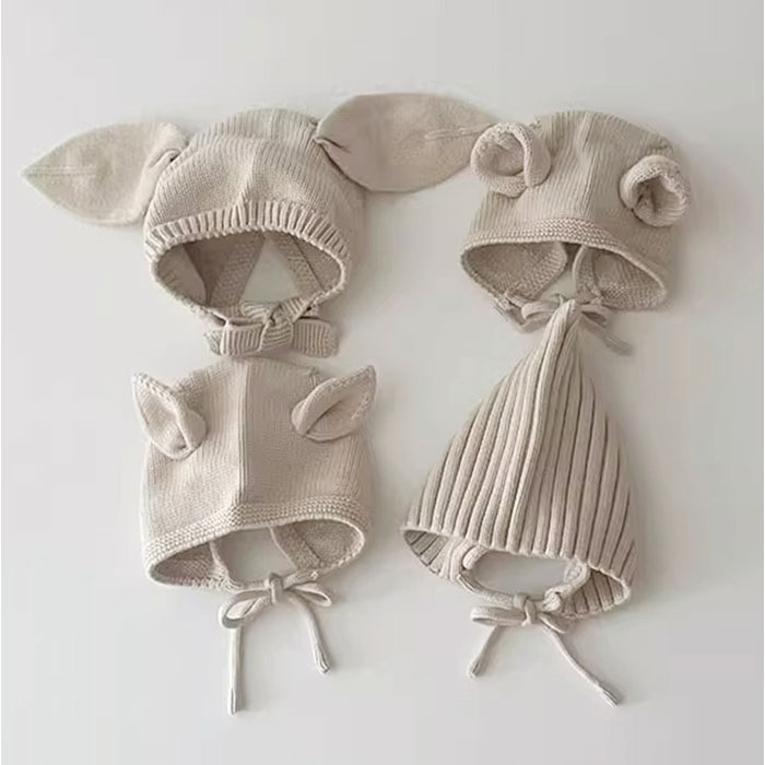 ボンネット ベビー 通販 ニットボンネット 帽子 ニット帽 あかちゃん ナチュラル シンプル かわいい カワイイ 男の子 女の子 ベビー帽子 ボンネット | BACKYARD FAMILY | 13