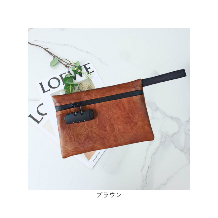 鍵付き ポーチ 通販 セキュリティポーチ セキュリティバッグ バッグインバッグ 防犯 貴重品入れ 貴重品ケース 鍵付きポーチ 防臭 ケース ロック付き 鍵付き |  | 26