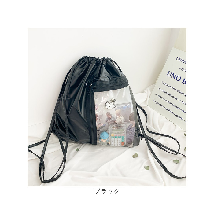 BACKYARD FAMILY（バックヤードファミリー） ナップザック クリア