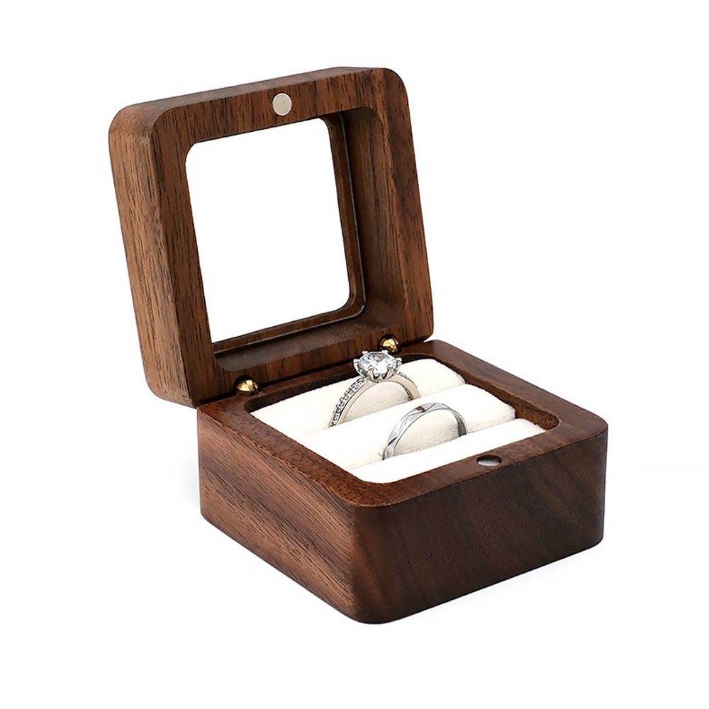 指輪ケース リングボックス 通販 リングケース 指輪ボックス ジュエリーケース 木製 ウッド 結婚指輪 婚約指輪 おしゃれ プロポーズ ブライダル 指輪ケース |  | 04