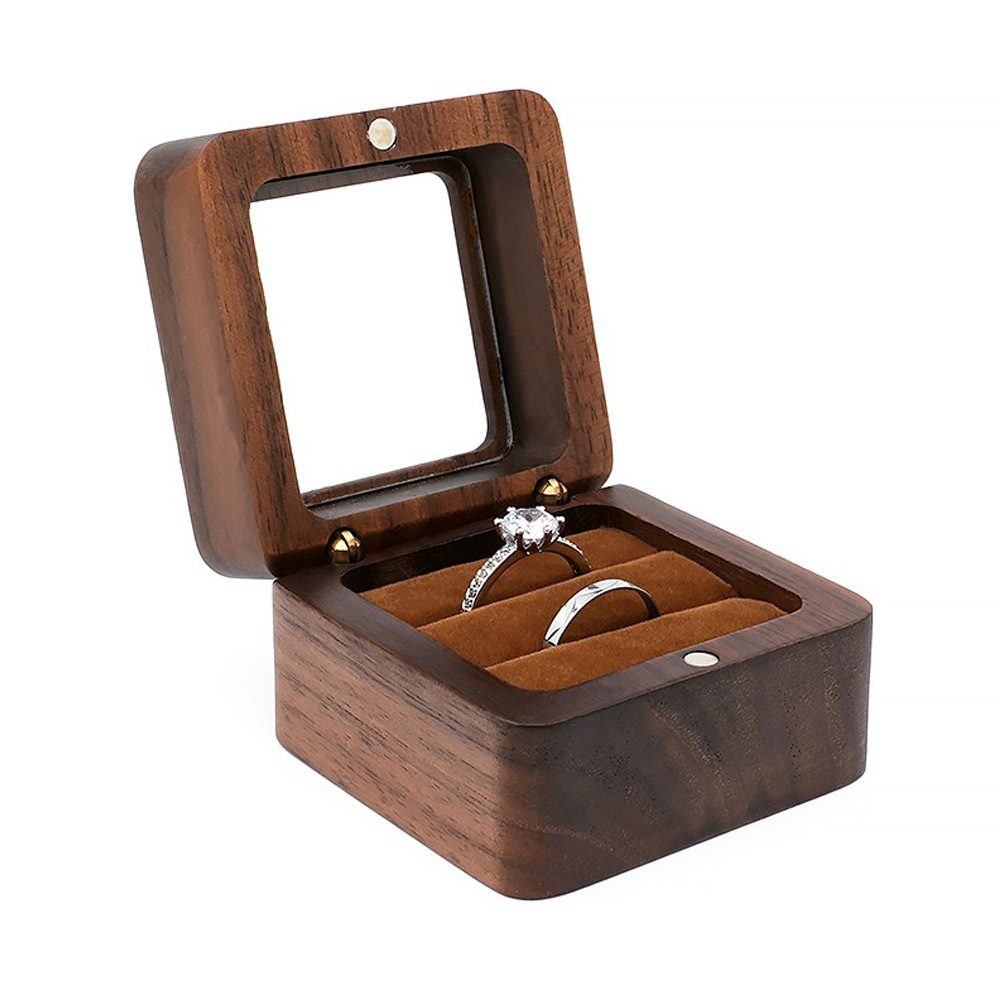 指輪ケース リングボックス 通販 リングケース 指輪ボックス ジュエリーケース 木製 ウッド 結婚指輪 婚約指輪 おしゃれ プロポーズ ブライダル 指輪ケース |  | 05