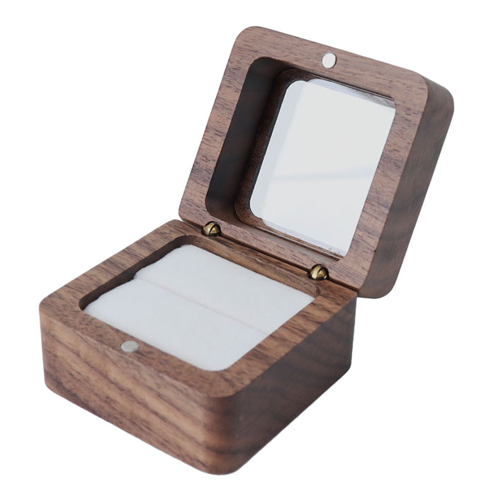 指輪ケース リングボックス 通販 リングケース 指輪ボックス ジュエリーケース 木製 ウッド 結婚指輪 婚約指輪 おしゃれ プロポーズ ブライダル 指輪ケース |  | 14