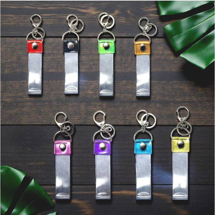 銀テープ キーホルダー 2個セット 通販 収納 推し活 推し ホルダー バッグチャーム ストラップ ネームタグ 推し色 保管 保存 ライブ live 銀テープ |  | 02