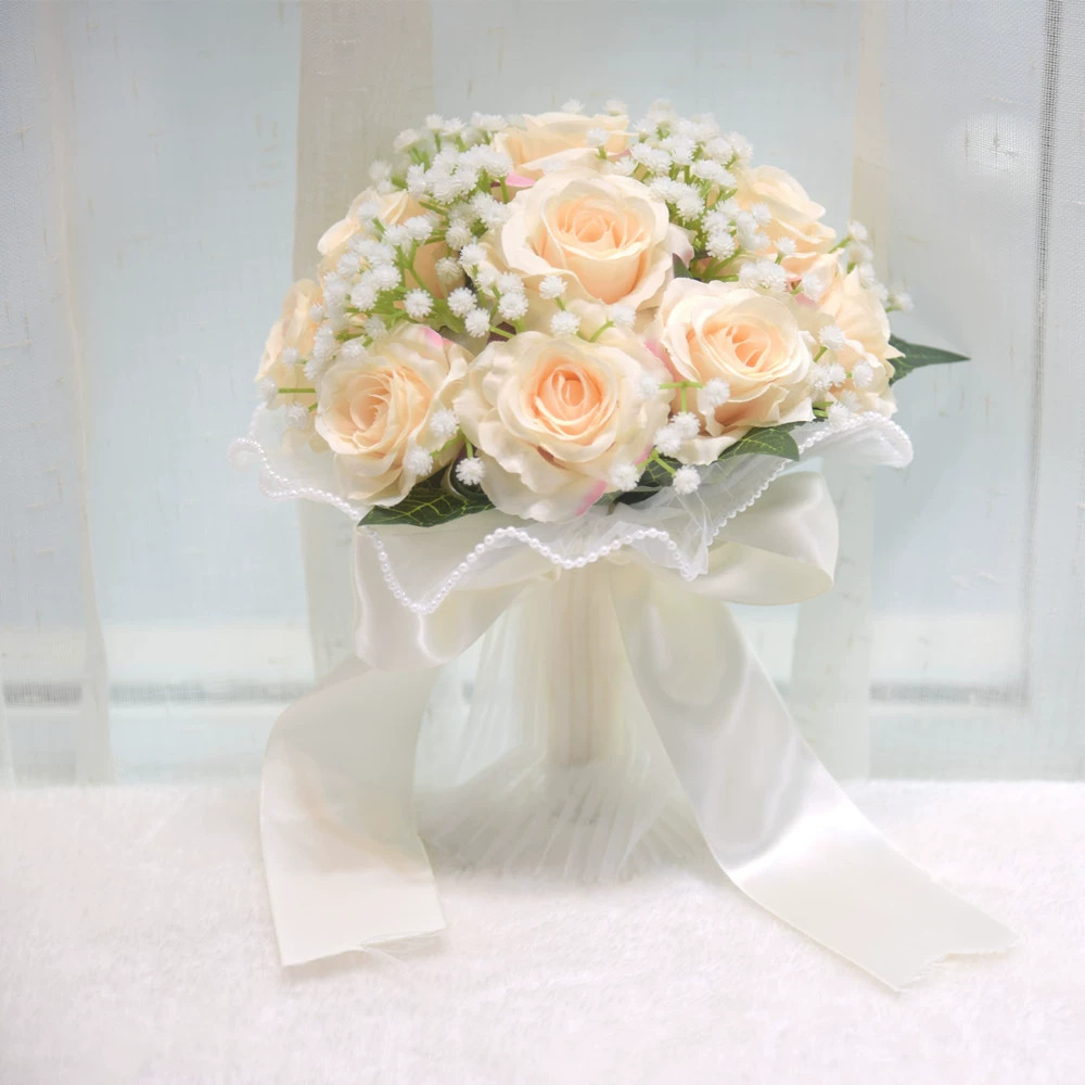 ウェディングブーケ 造花 通販 ブーケ 新婦 ブライダルブーケ ウエディングブーケ ラウンドブーケ 造花ブーケ トスブーケ ブーケトス ウェディングブーケ | BACKYARD FAMILY | 01