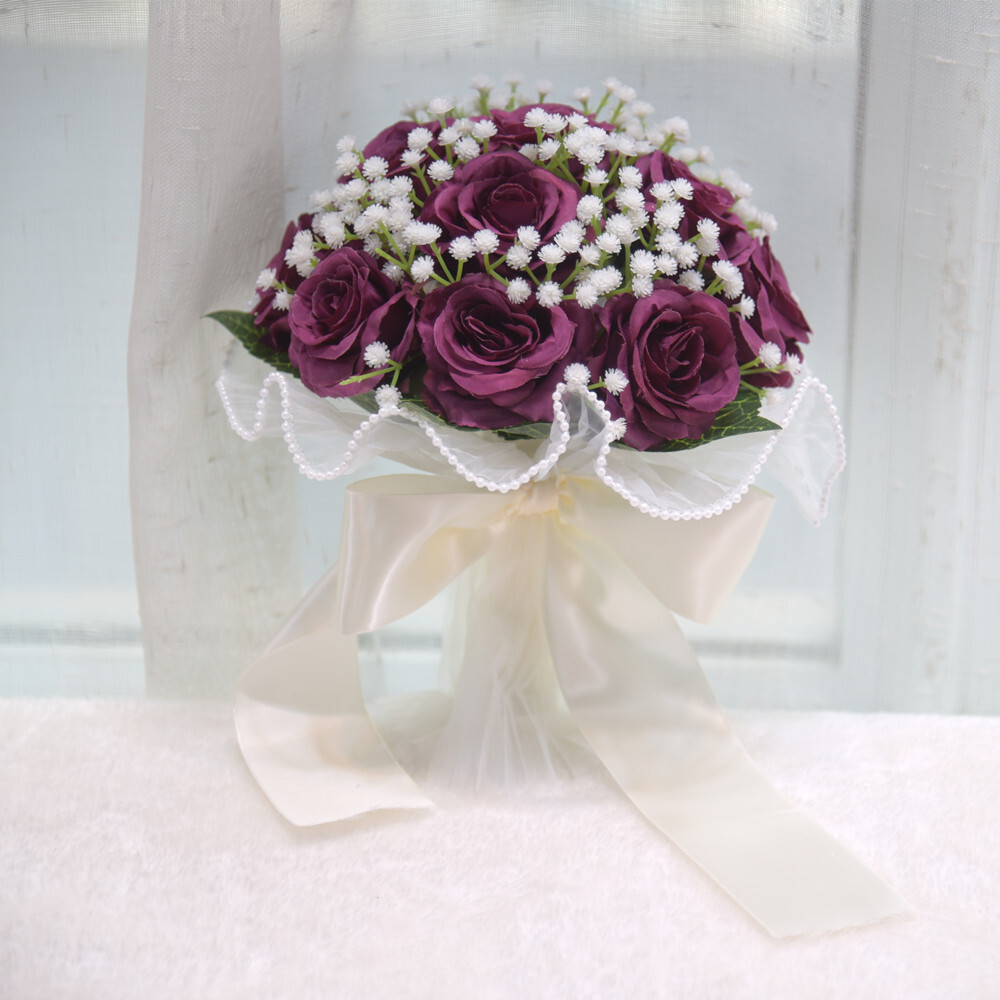 ウェディングブーケ 造花 通販 ブーケ 新婦 ブライダルブーケ ウエディングブーケ ラウンドブーケ 造花ブーケ トスブーケ ブーケトス ウェディングブーケ | BACKYARD FAMILY | 07