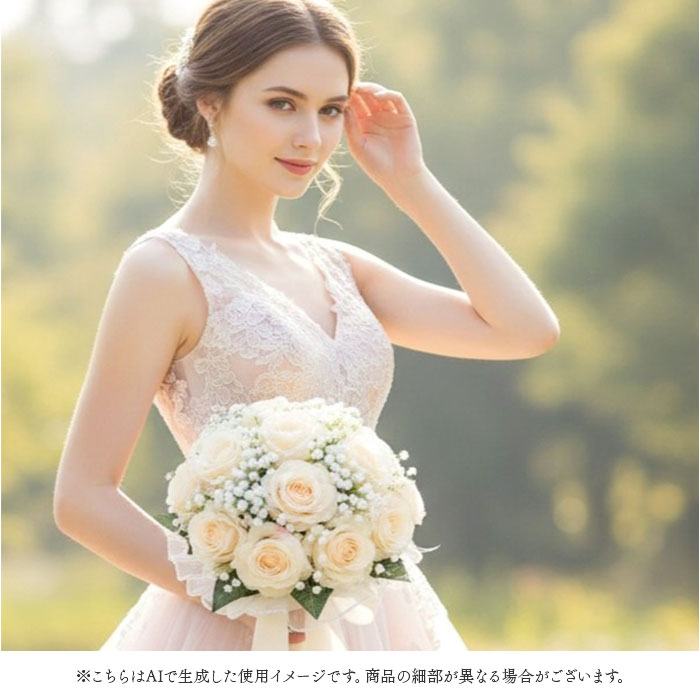 ウェディングブーケ 造花 通販 ブーケ 新婦 ブライダルブーケ ウエディングブーケ ラウンドブーケ 造花ブーケ トスブーケ ブーケトス ウェディングブーケ | BACKYARD FAMILY | 10