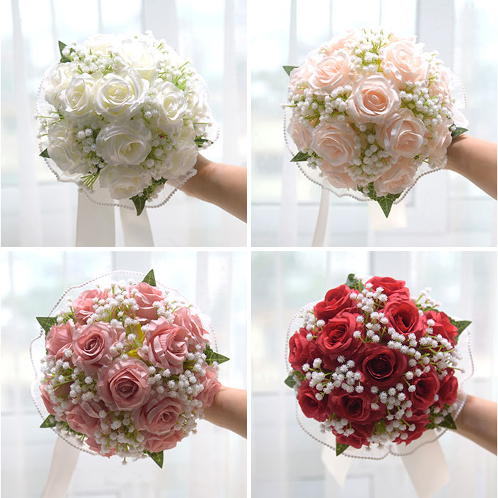 ウェディングブーケ 造花 通販 ブーケ 新婦 ブライダルブーケ ウエディングブーケ ラウンドブーケ 造花ブーケ トスブーケ ブーケトス ウェディングブーケ | BACKYARD FAMILY | 16